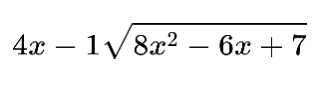 polynomial